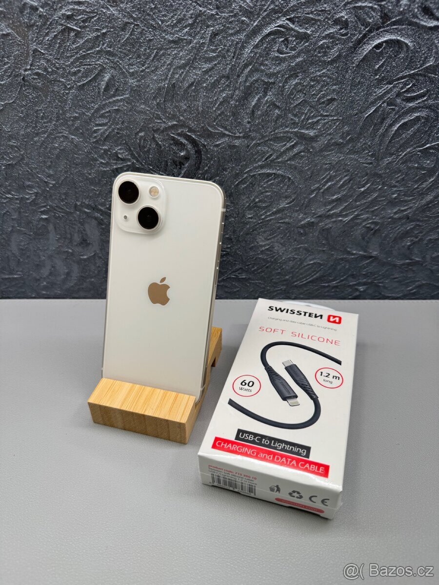 Apple iPhone 13 Mini 128 GB White - ZÁRUKA+FAKTURA