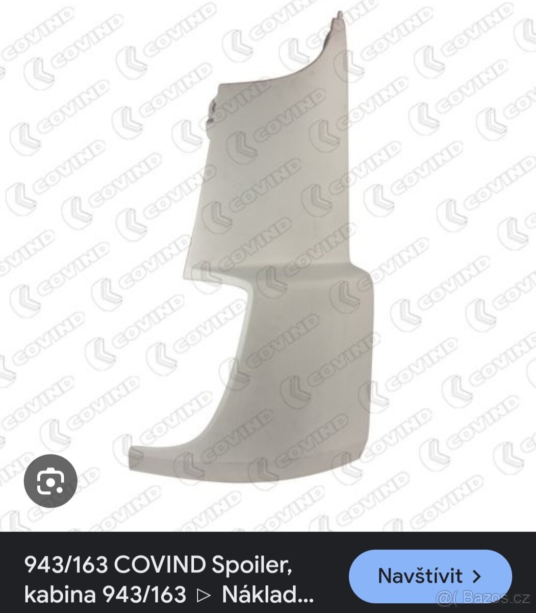 Deflektor MB Actros 08- L.