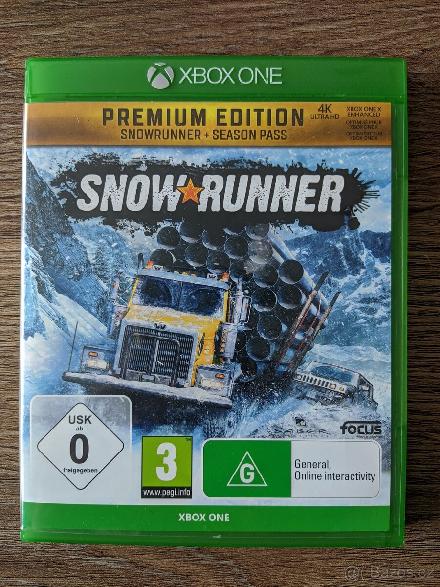 Snowrunner Xbox One / Xbox Series X - základní hra bez DLC