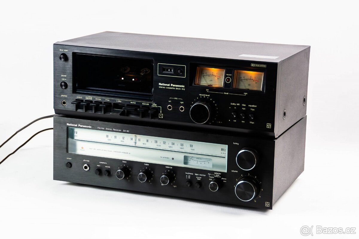 Zostava NATIONAL PANASONIC - TECHNICS / SA-80 / RS-612