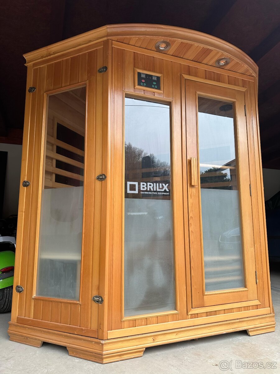 Infrasauna Brilix karbonové panely