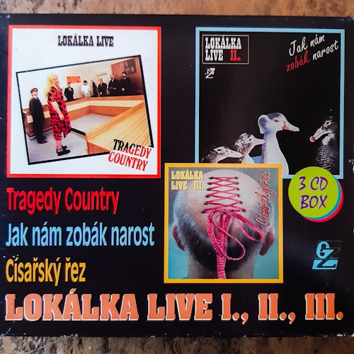 Lokálka Live (Box 3xCD) pro sběratele