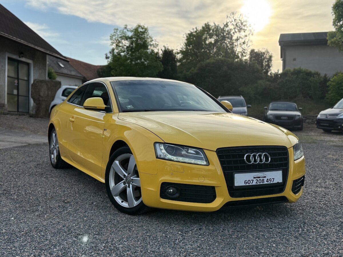 Audi A5 Coupe 2.7TDI 140kw S-LINE (pano/webasto/AT8/B&O/MMI)