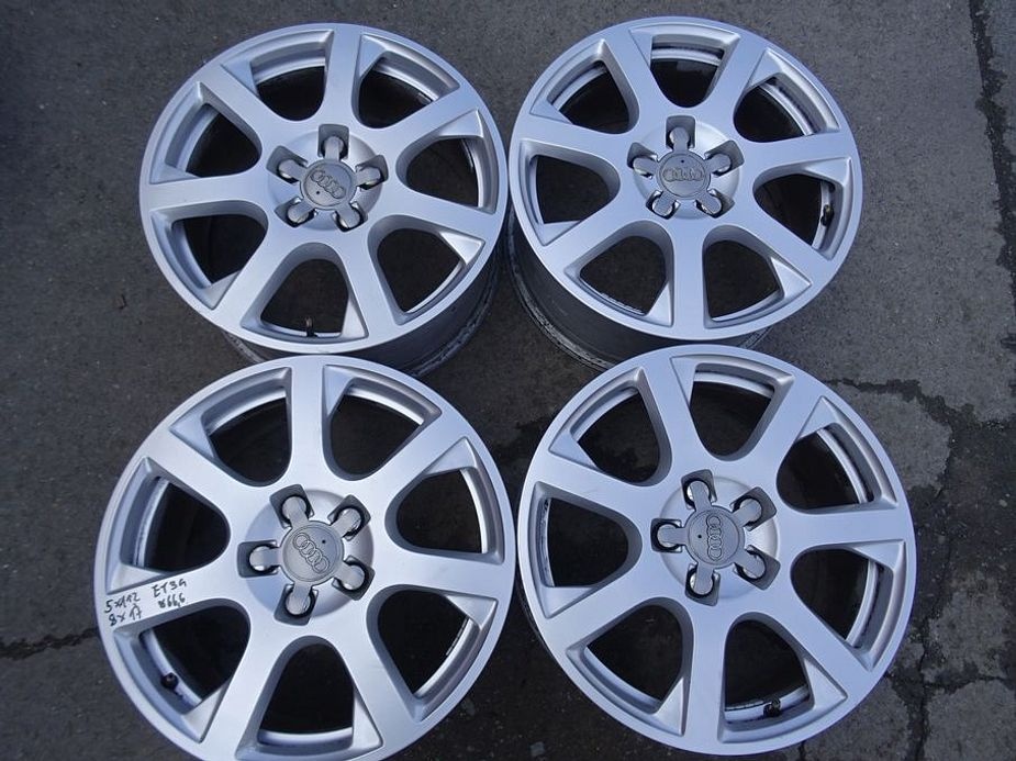 Alu disky originál VW, Audi, 17", 5x112, ET 39, šířka 8J