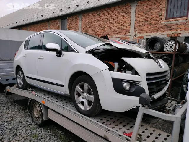 Peugeot 3008, 1.6hdi, 2.0Hdi, bílá barva EWP, KEWD