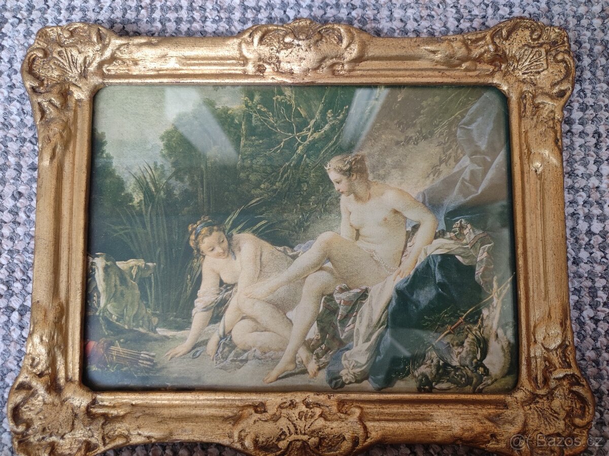 Obraz Francois Boucher - Diana v lázni