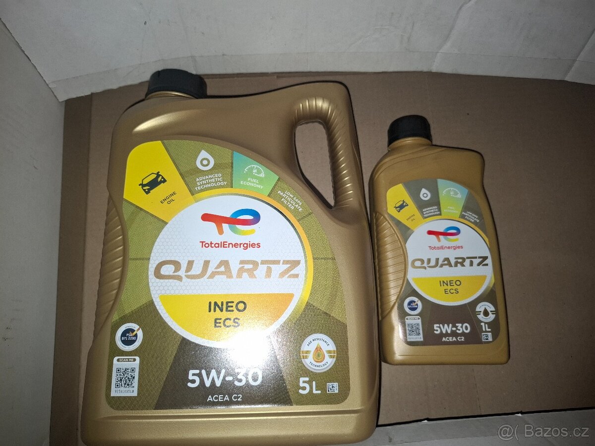 6L oleje 5w30 total quartz ineo ecs