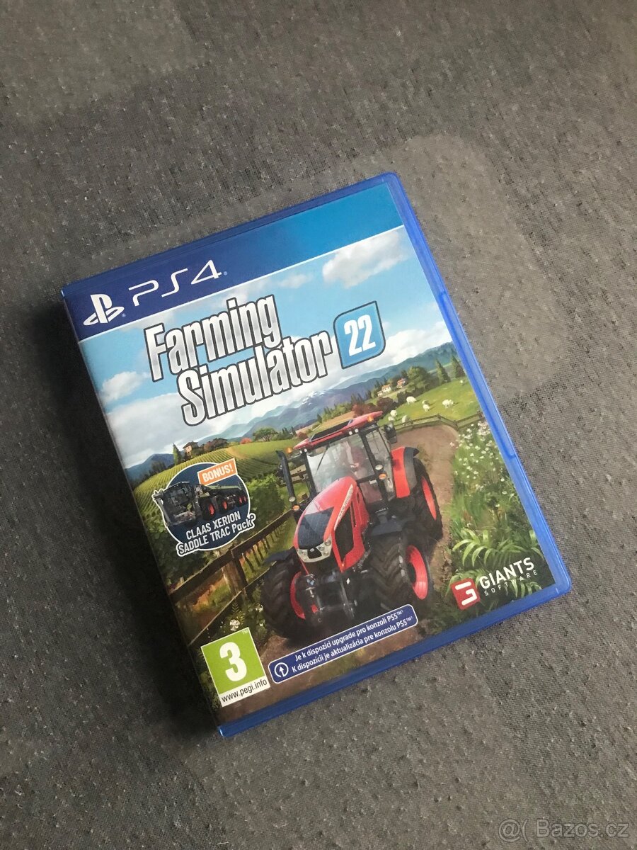PlayStation 4, PS4 hra Farming Simulator 22