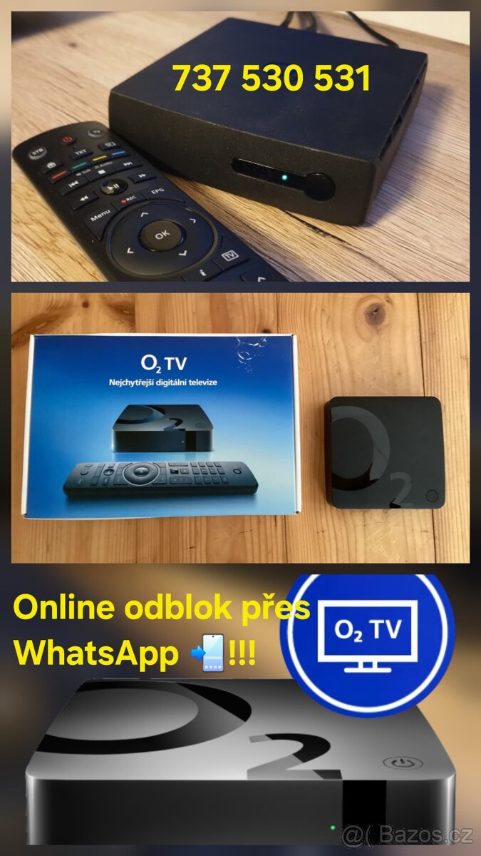 Odblokace boxu O2 tv Tmobile tv a tak dále