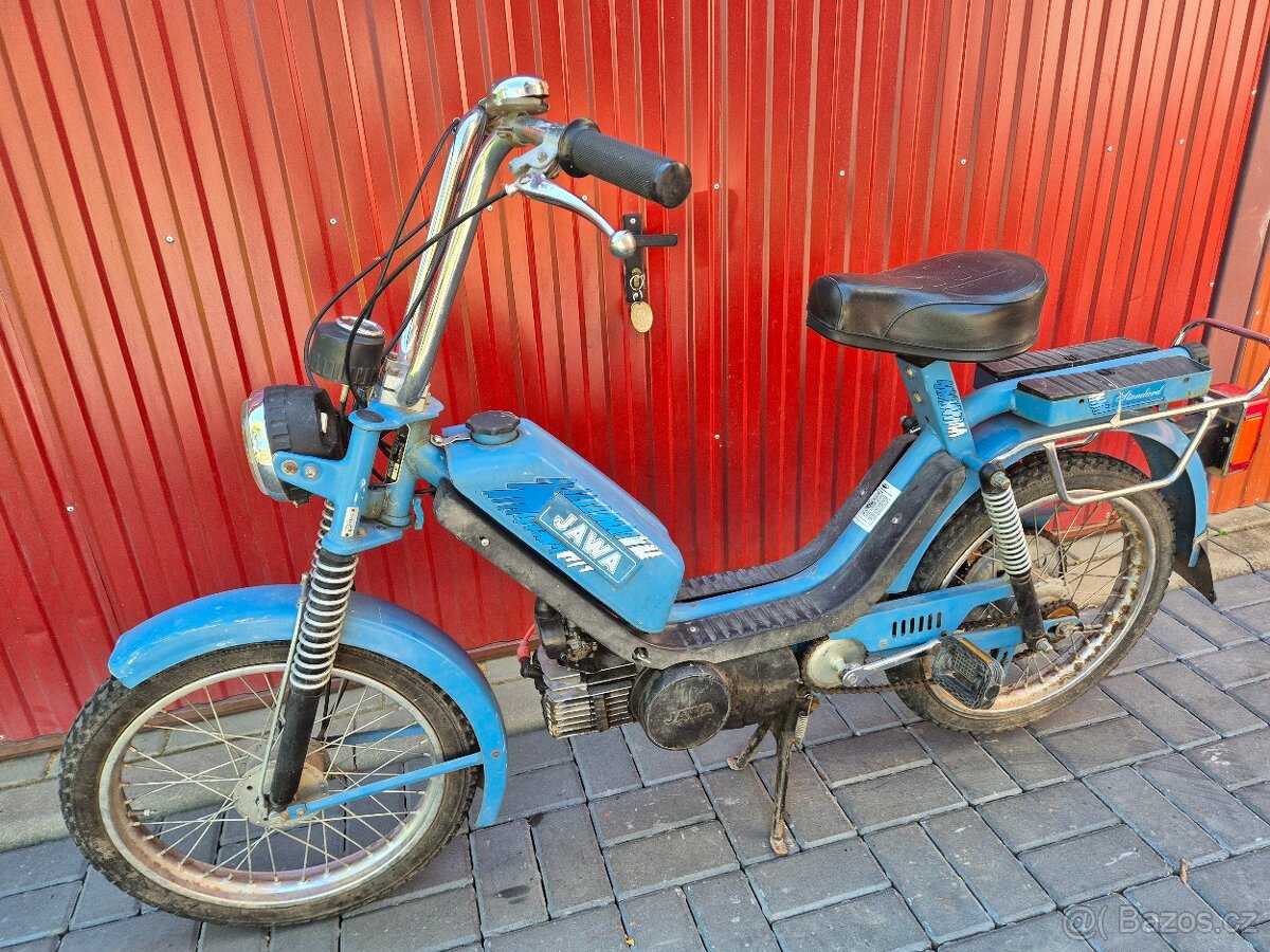 Babetta 215 STANDART 1.rychlostní, původní lak, kartička