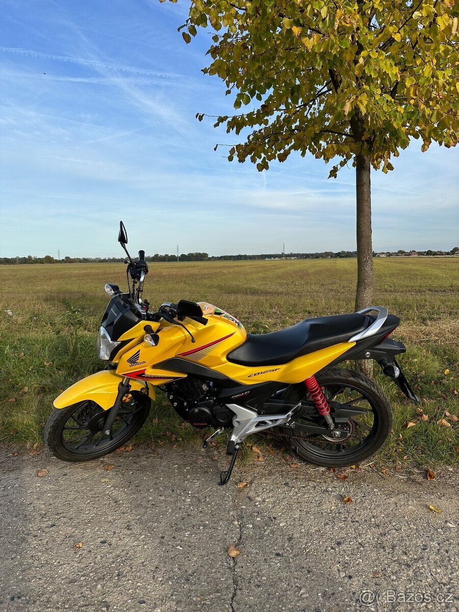 Honda CBF 125 2020 najeto pouze 15tkm