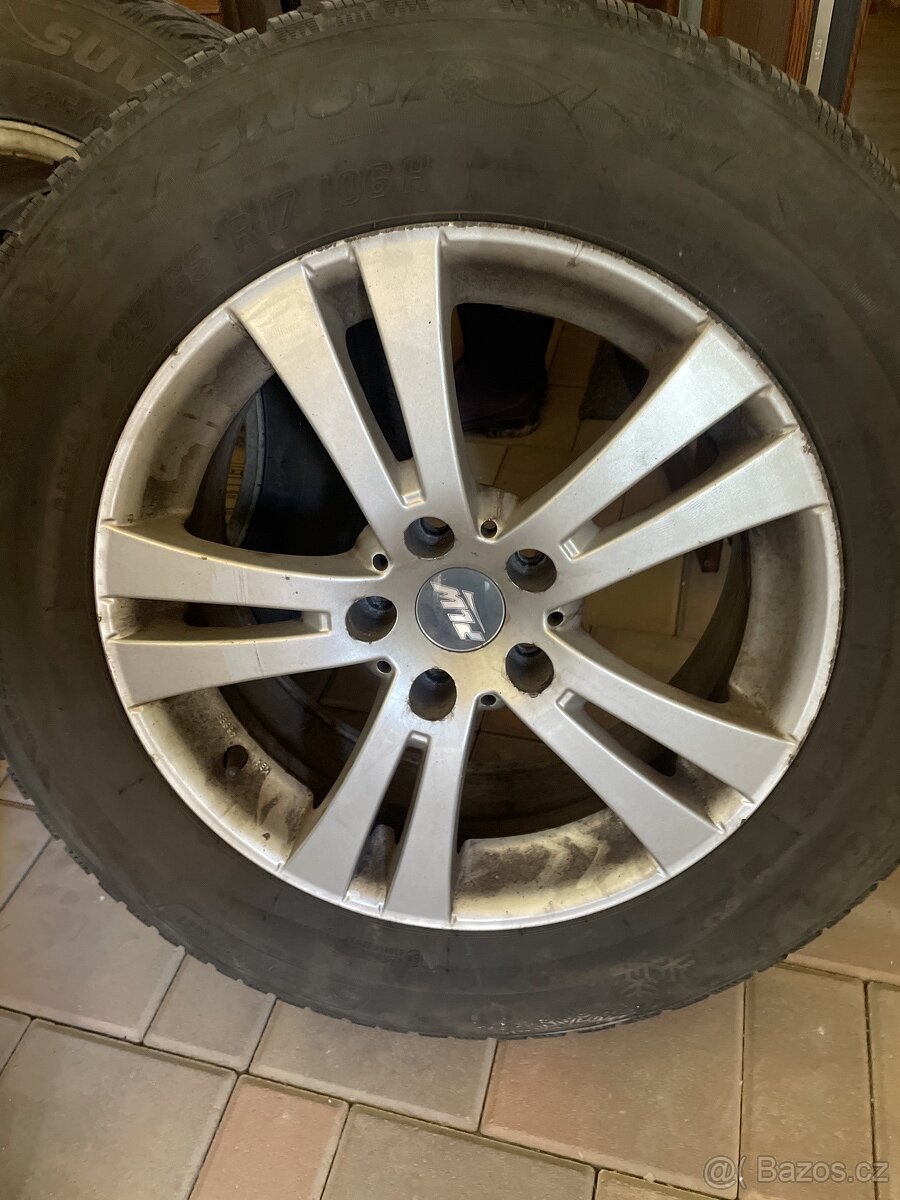 17” zimní disky s pneu 4x