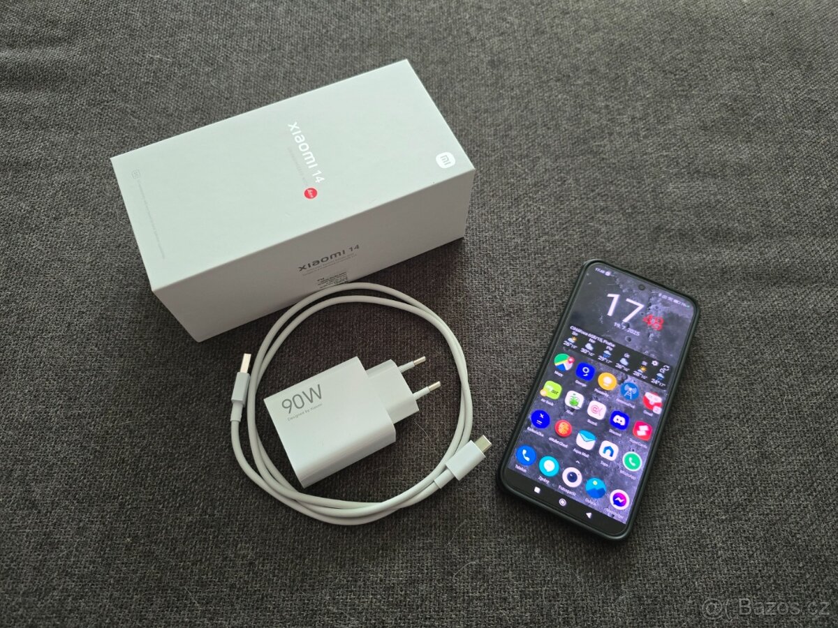 Xiaomi 14 12/256 GB, černý