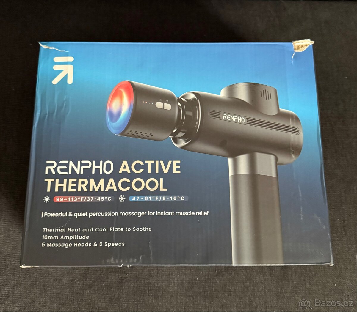 Masážní pistole RENPHO ACTIVE THERMACOOL