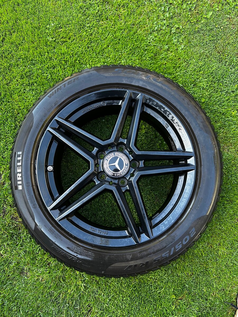 Alu kola 5x112 r17 s pneu (6544)