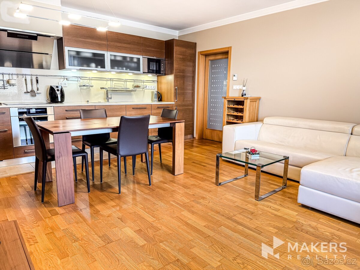Pronájem bytu 3+kk 77 m² s terasou 30 m², Bratislavská, Prah