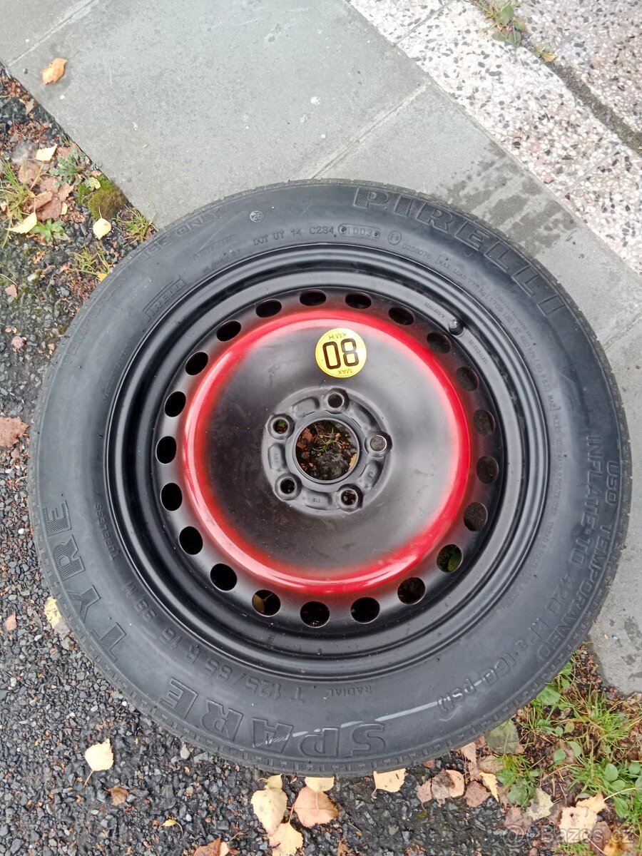 Dojezdové rezervní kolo Ford 125 / 85 / R16