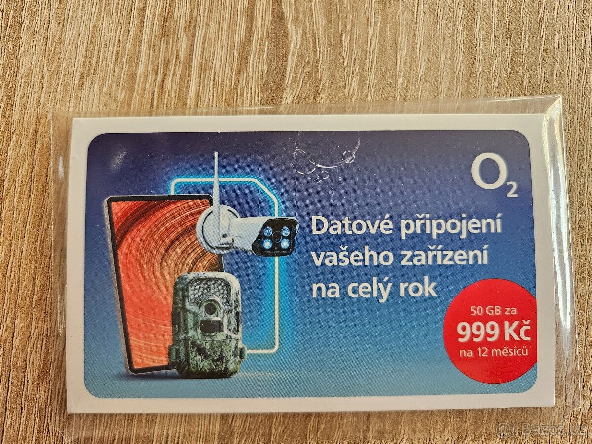 O2 50 GB na 12 měsíců