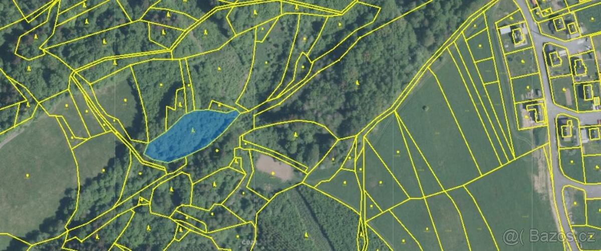 Prodám lesní pozemek v k.ú. Valašská Polanka