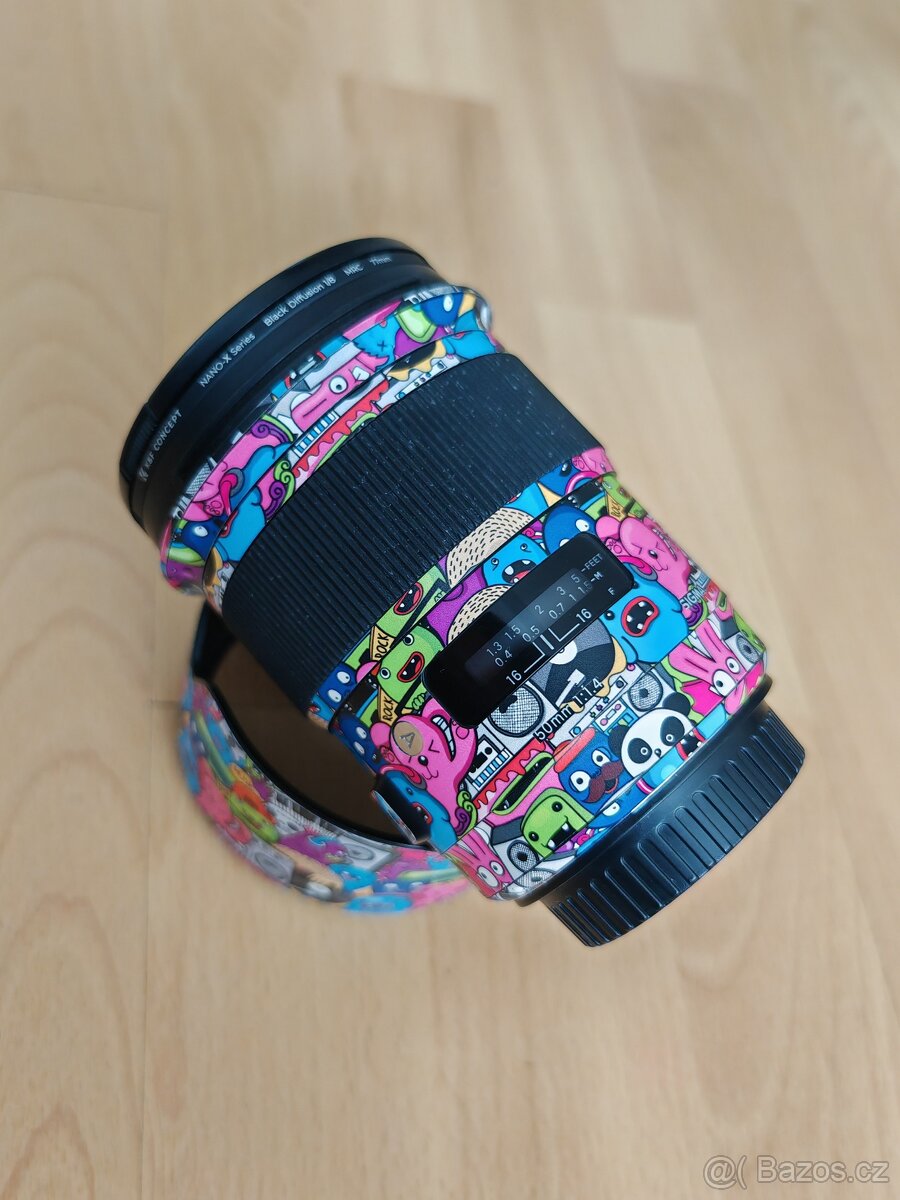 Objektiv Sigma 50 mm 1.4 Art pro Canon EF