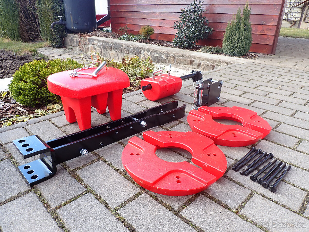 vari - NOVÉ závaží kol Global, závaží 33 kg, 5 kg + nosiče