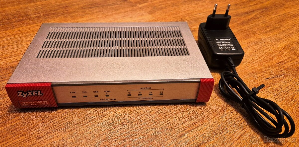 ⭐ ZyXEL ZyWALL USG20 - router, firewall, VPN gateway ⭐