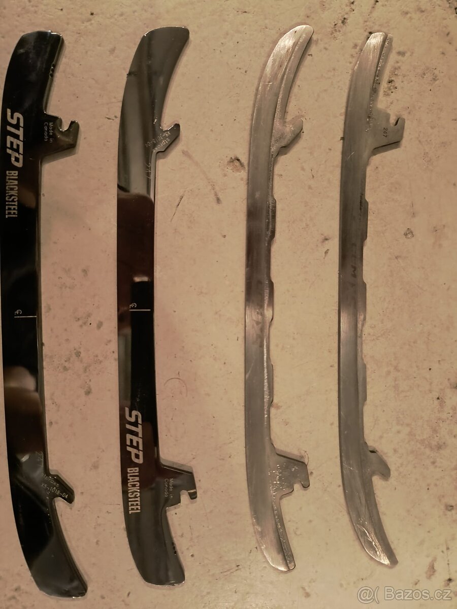 Nože CCM Blacksteel 2x - délka 247