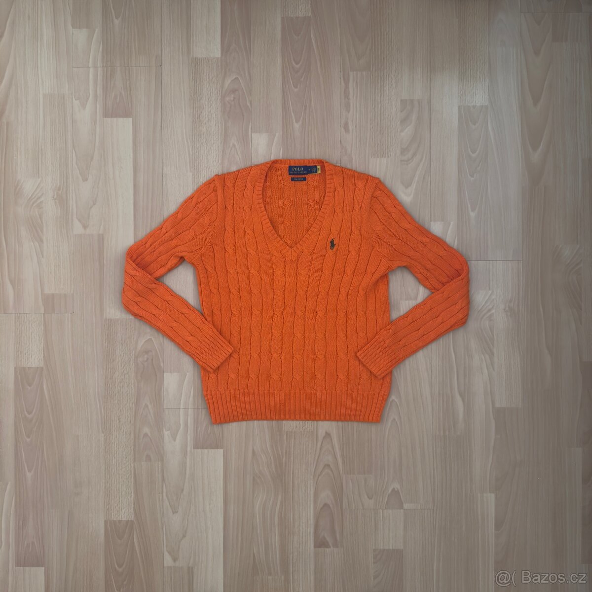 Ralph Lauren Polo oranžový dámský svetr | výborný stav