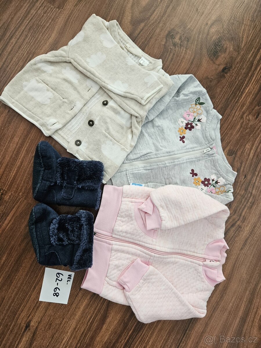 Dívčí 62-68-74 (trika, trička, body, mikiny, kalhoty, šaty..