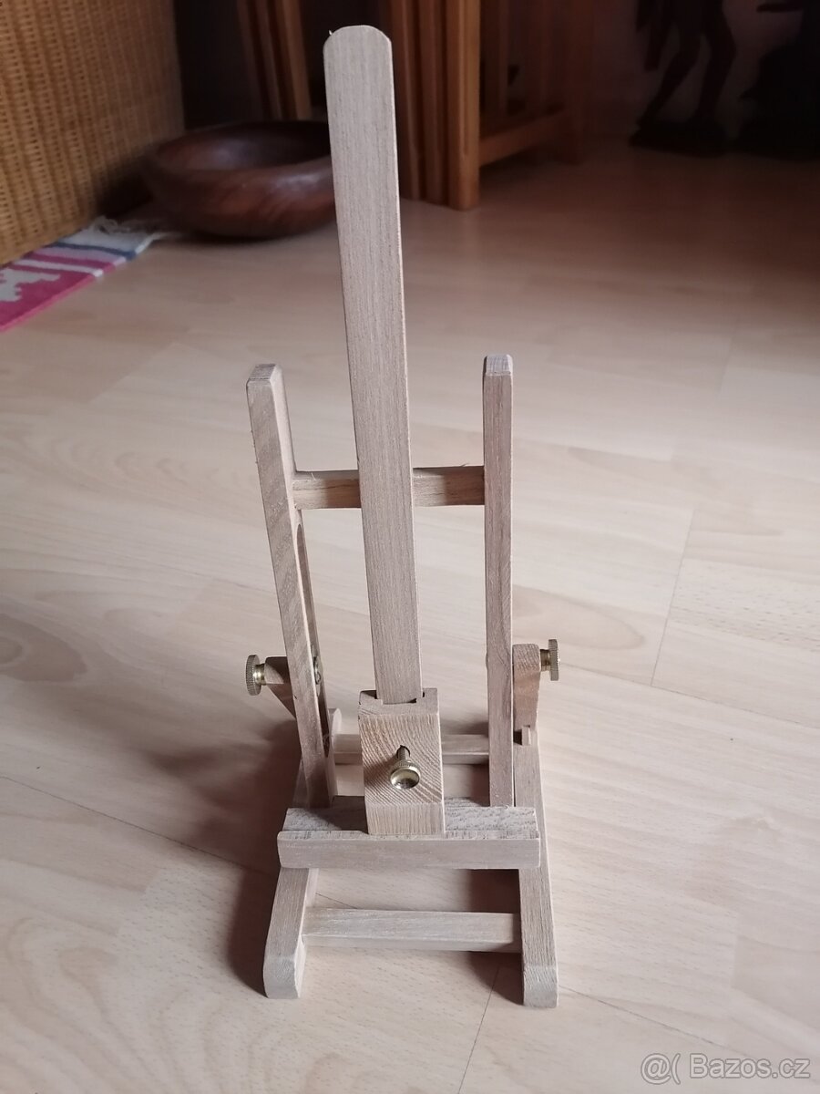 Stolní mini malířsky stojan