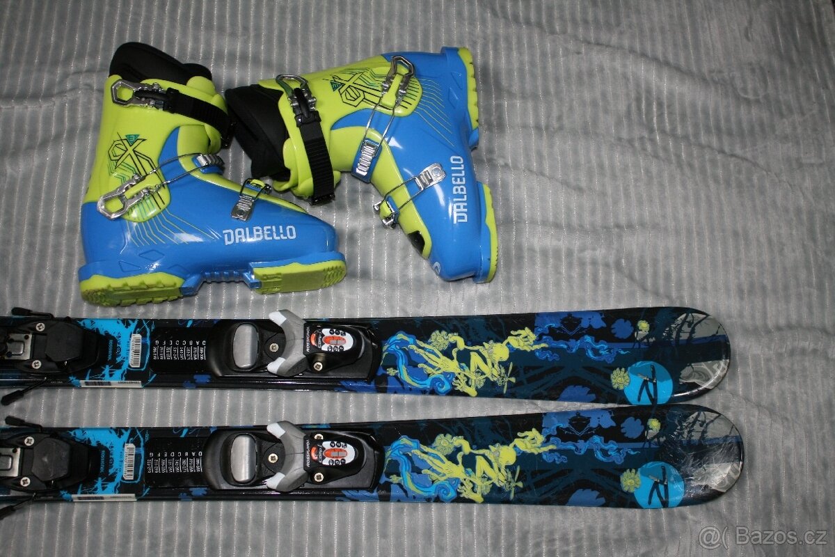 pekne lyže Rossignol 125 cm