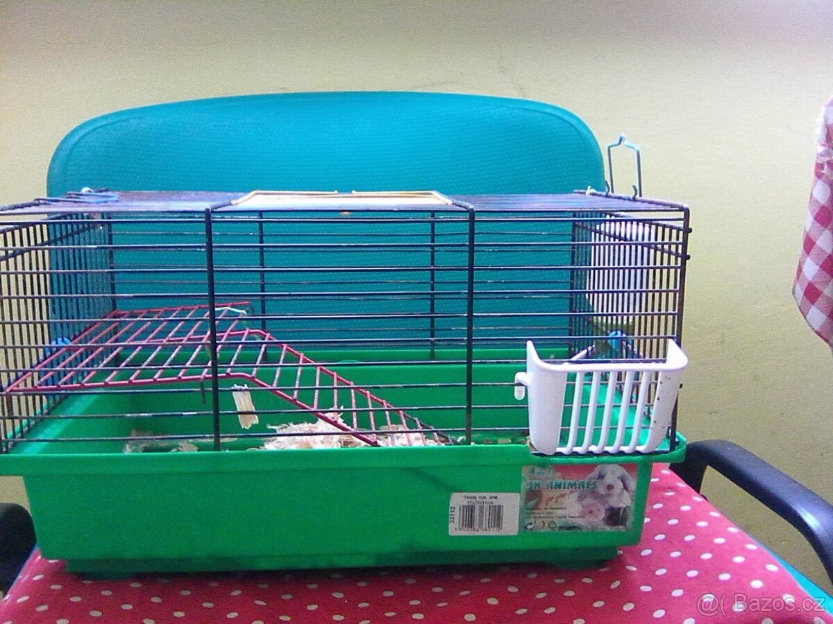 Klec pro myšku nebo malého křečíka Džungarského