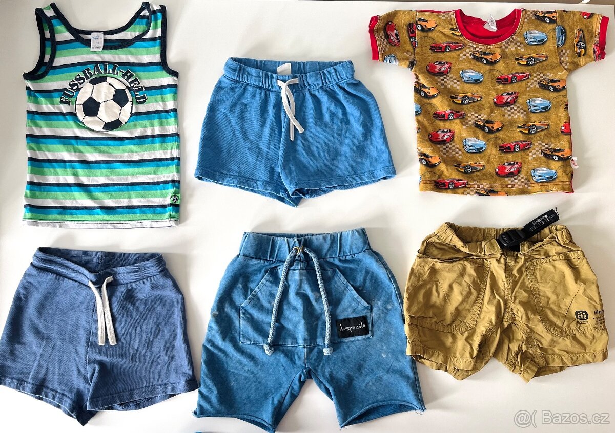 Letní set pro chlapce, vel. 104