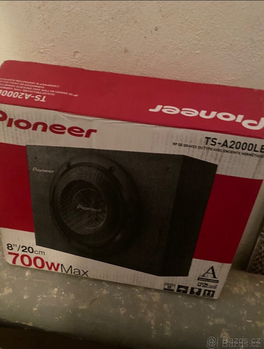 Subwoofer nový jen rozbalený