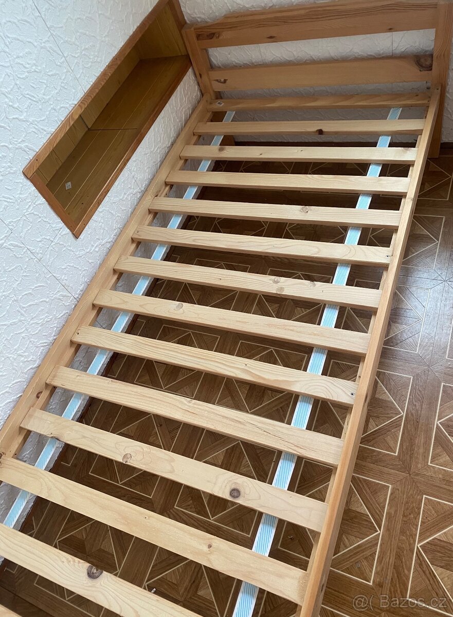 Postel s roštem 90/200