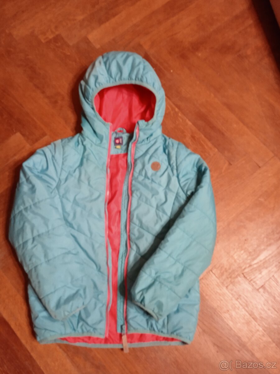 dětská přechodová bunda - velikost 122/128