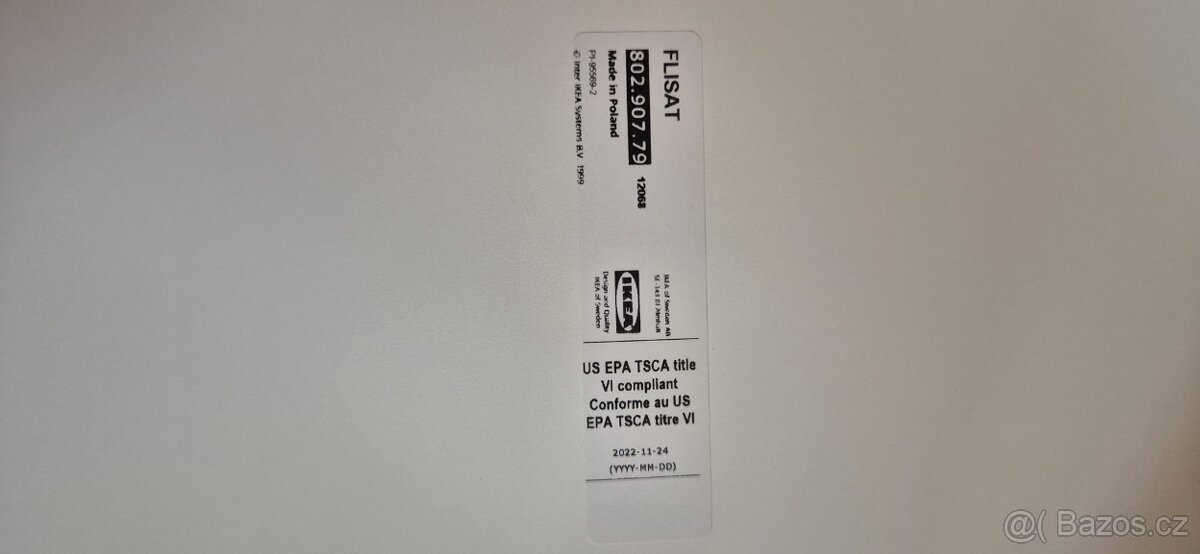 Ikea dětský stůl+židle FLISAT