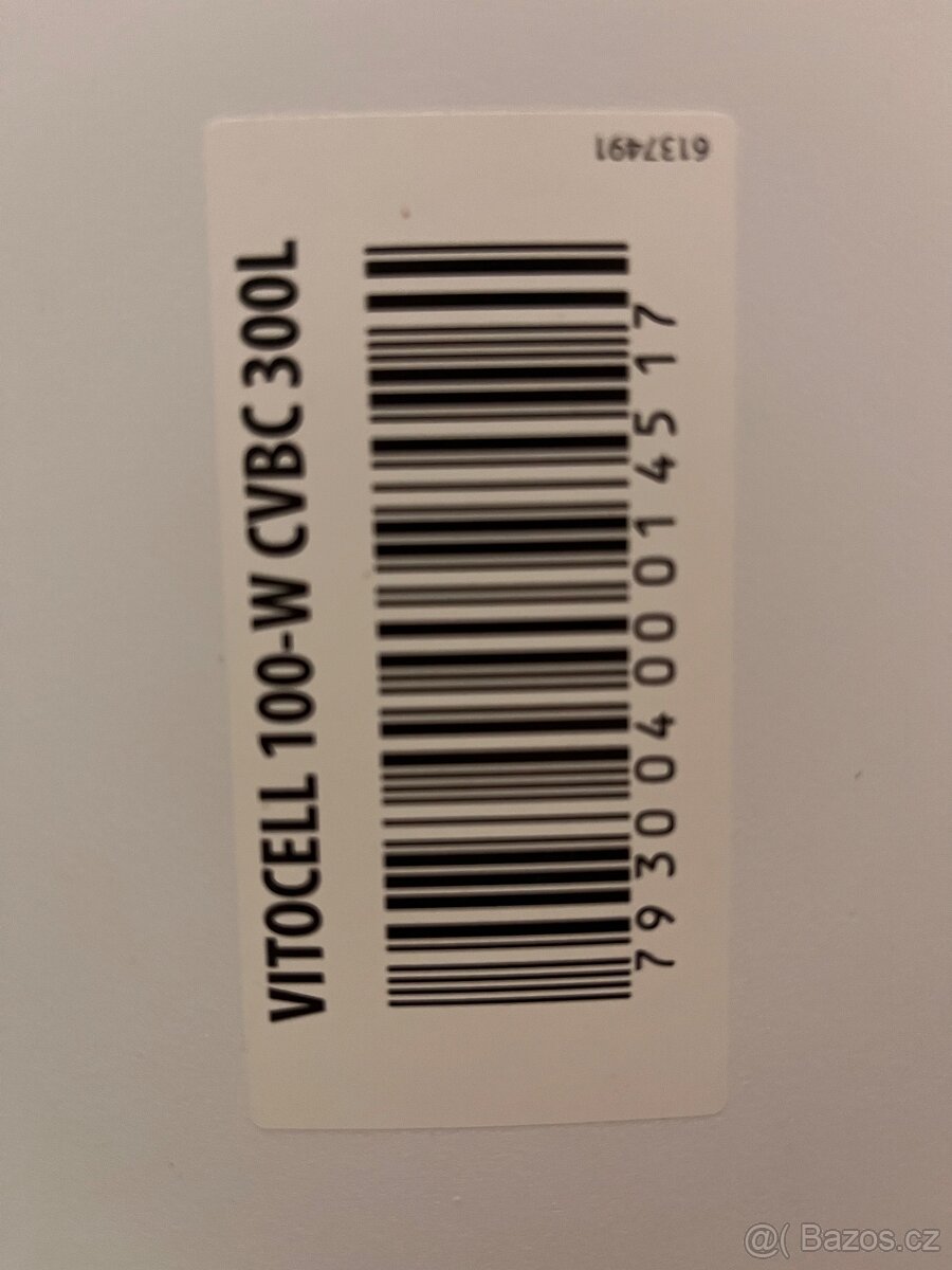 Prodám bojler Wiessmann Vitocell 100 W.