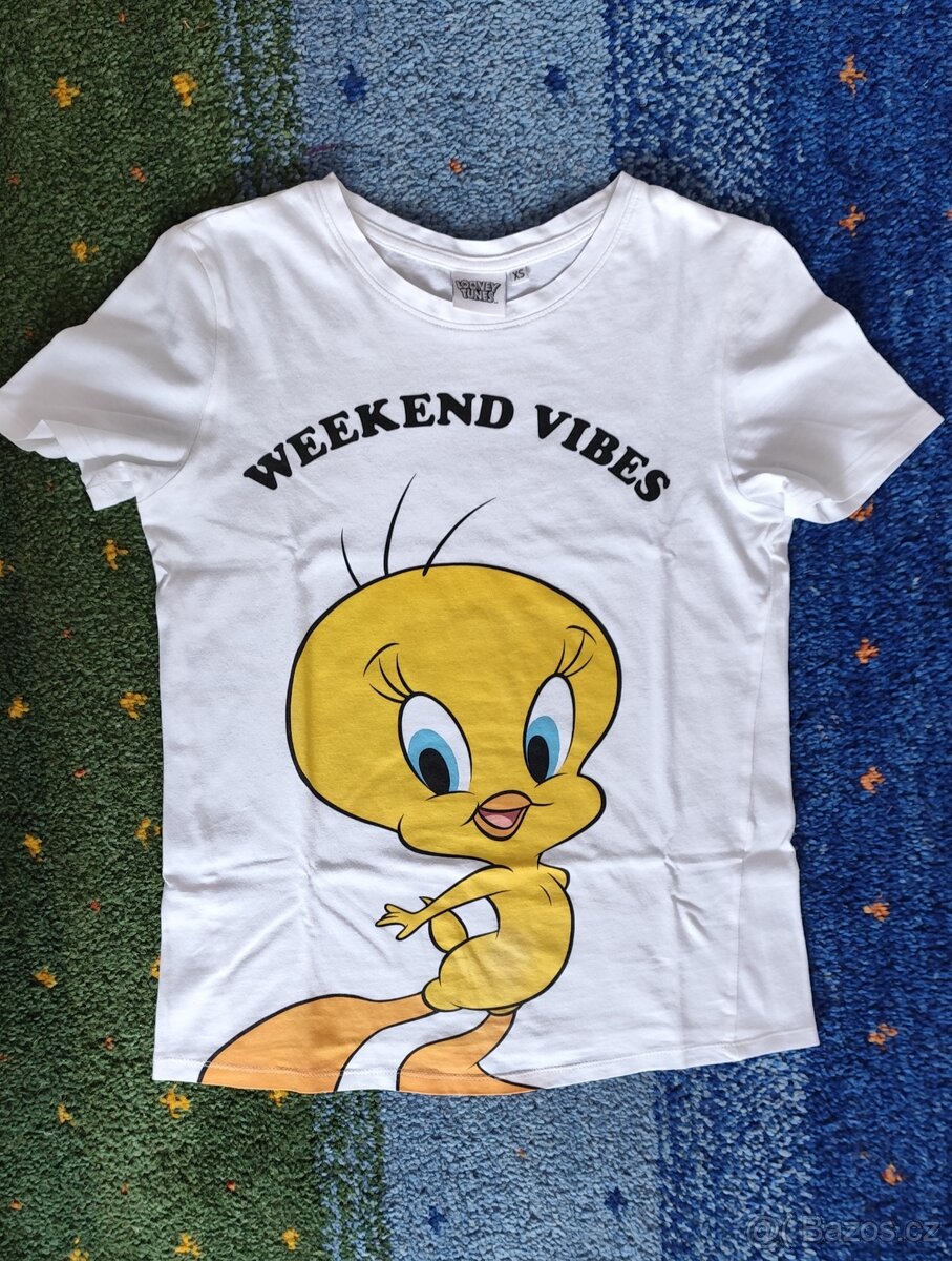 Bílé tričko vel. XS