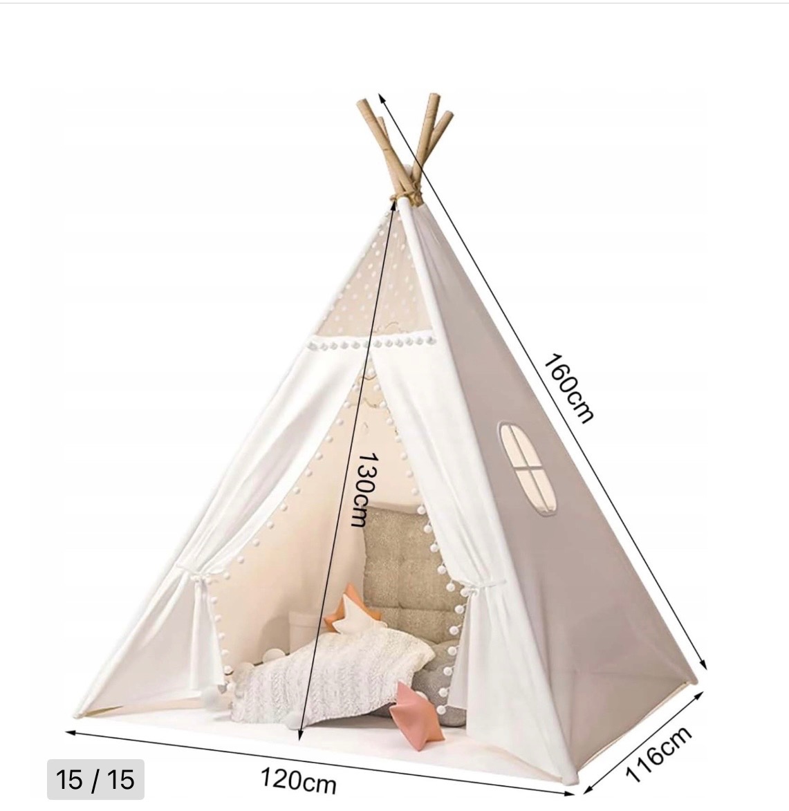 Dětský teepee stan