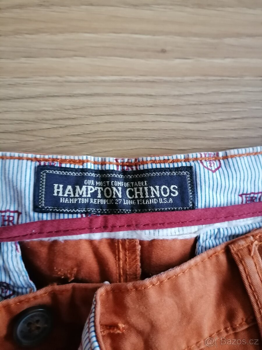 Pánské kalhoty zn. HAMPTON CHINOS U. S. A