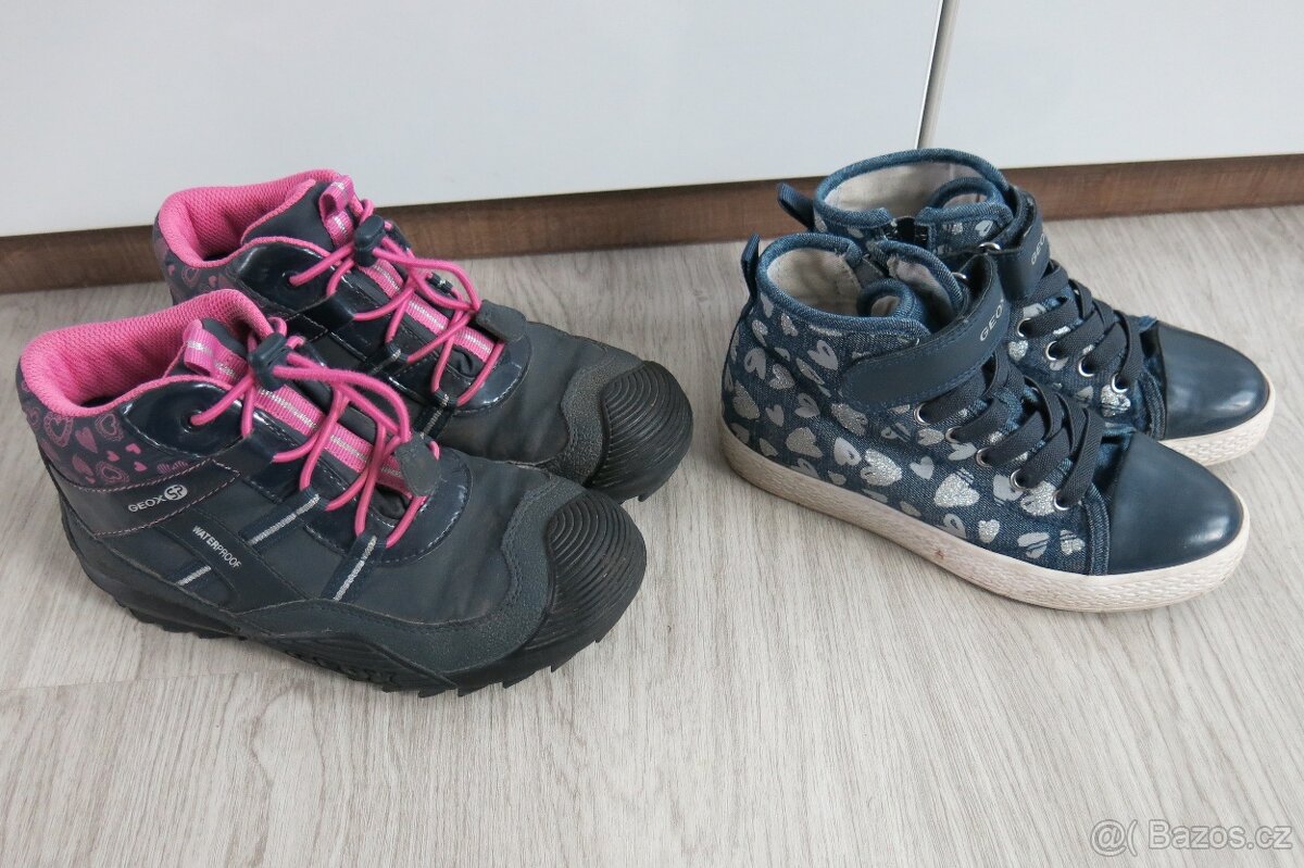 Dívčí boty Geox, vel. 31, 32
