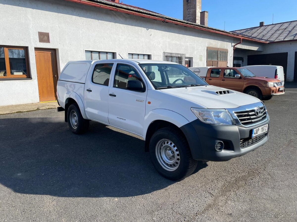 Toyota Hilux na práci