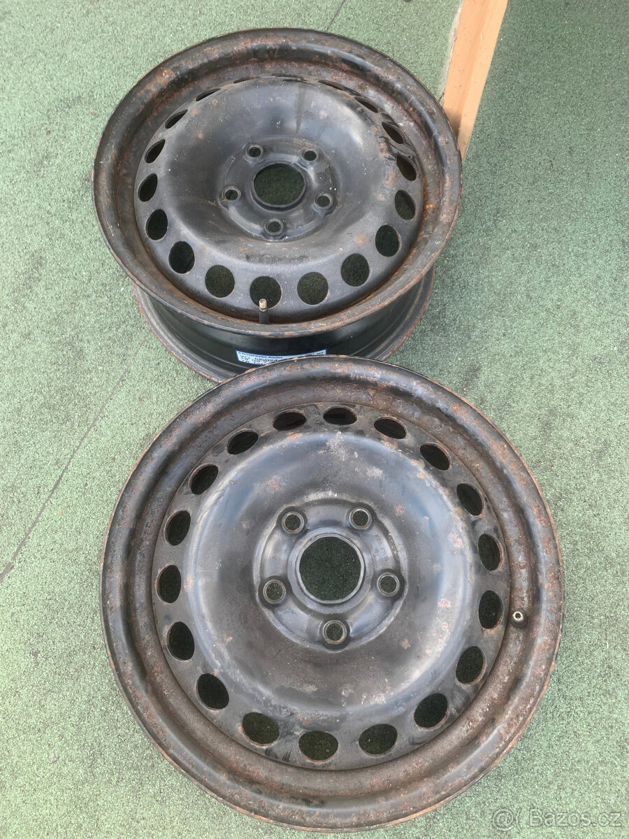 Disky Škoda Octavia 2, VW Golf 5, VW Touran - 15"
