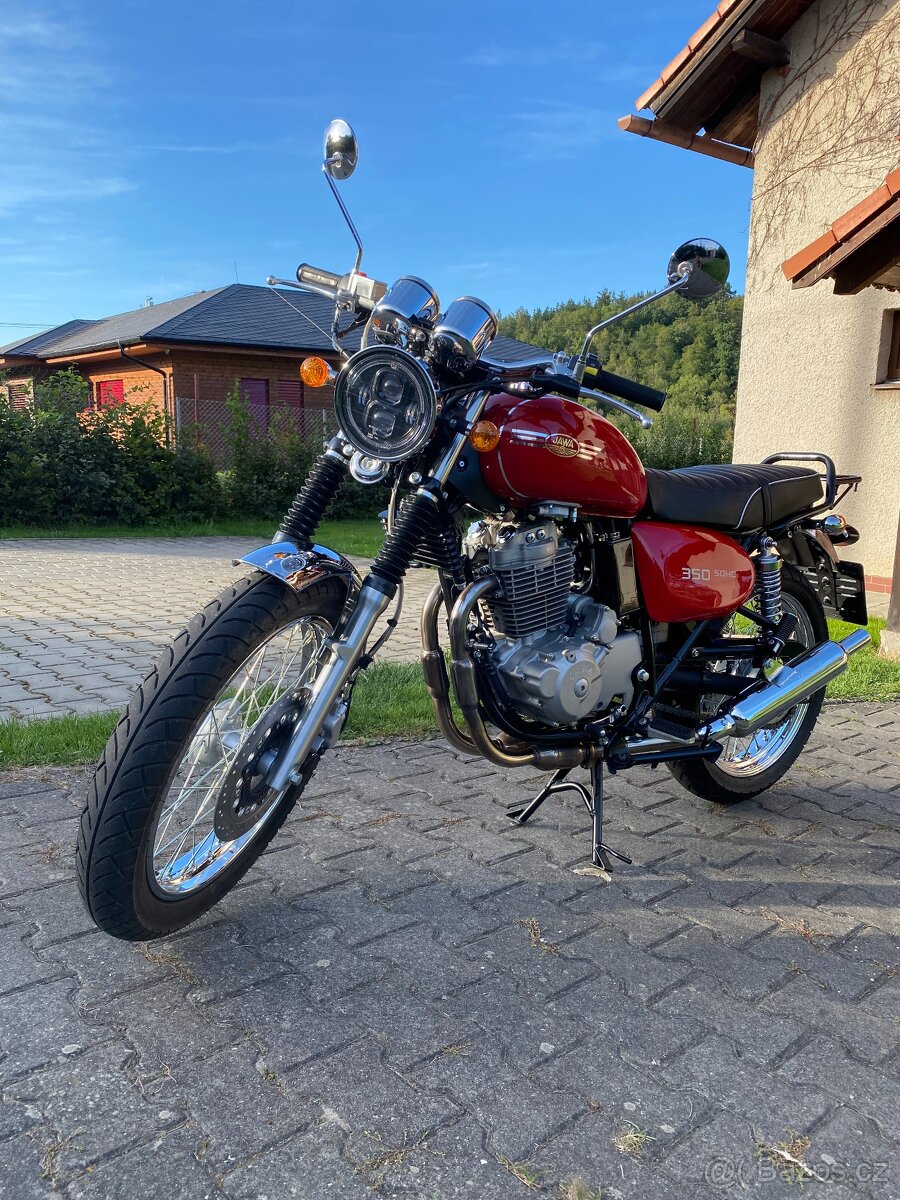JAWA 350 OHC Sport - stav nové motorky