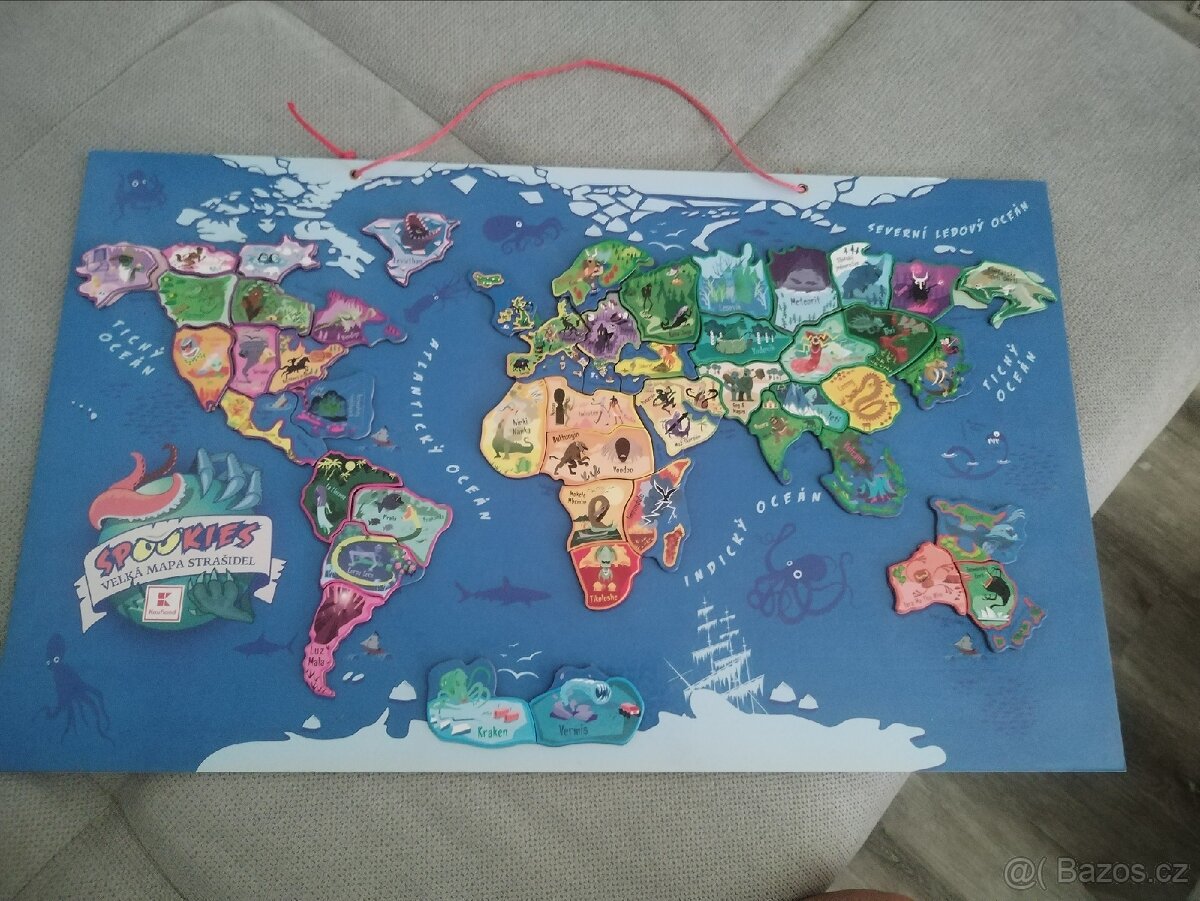 Spokies mapa +magnetky