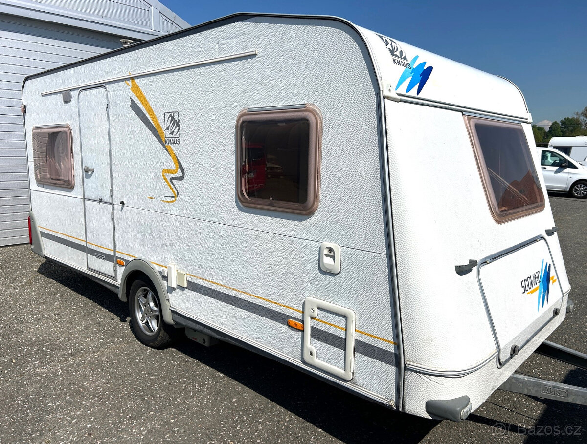Knaus Südwind 450FU, MOVER, PŘEDSTAN, NOSIČ,SOLAR,VENTILATOR