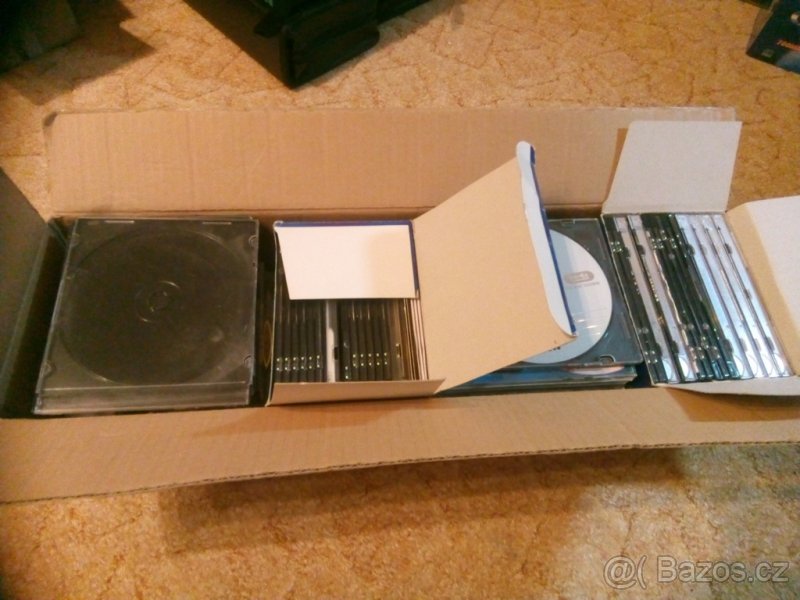 Obaly, krabičky na CD / DVD
