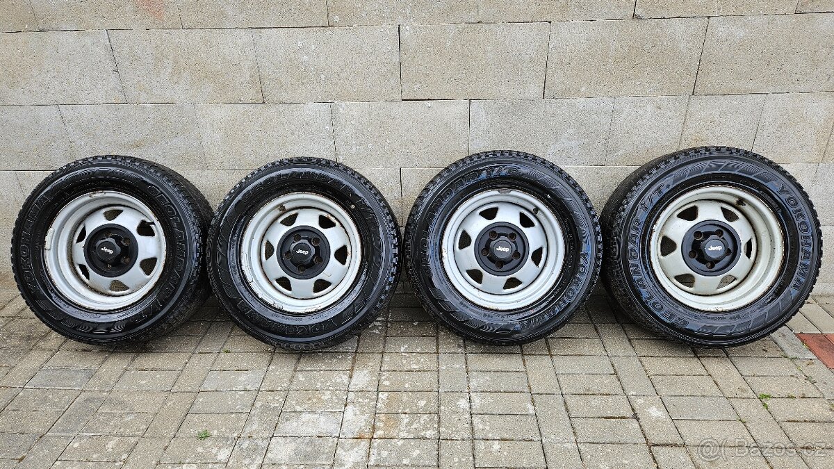JEEP - originál kola 4X 225/70/R15