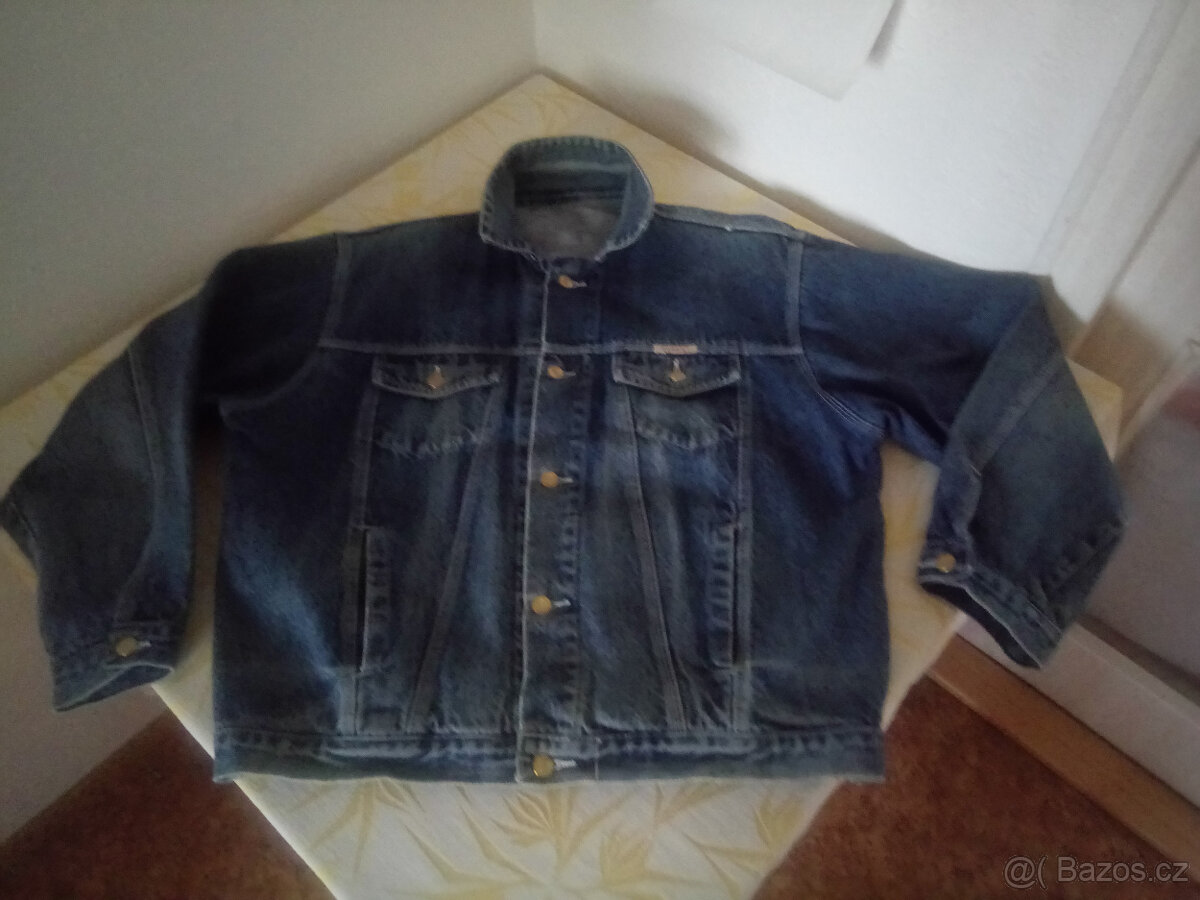 Džínová retro bunda